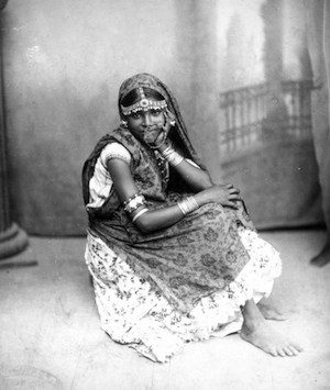 Indian girl in Trinidad, c. 1890. (Photo/Houghton Library, Harvard University)